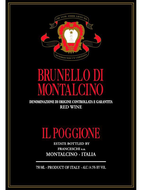 Il Poggione Brunello di Montalcino 2012